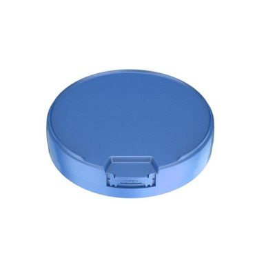 購入 FSSC 22000 認証されたパッケージのためのプラスチックでカスタマイズ可能な青いミルク粉末カバー オンライン製造