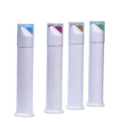 購入 パーソナライズされたロゴ 100ml 110ml PP 歯磨き粉の空気のないポンプチューブボトル プラスチックボトル オンライン製造