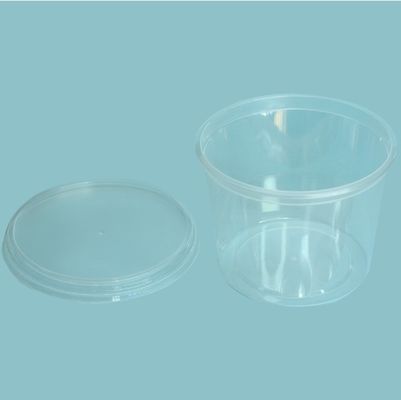 購入 130g PP クリアカップ シングルウォール インジェクション 蓋付き 環境に優しいリサイクル可能 オンライン製造