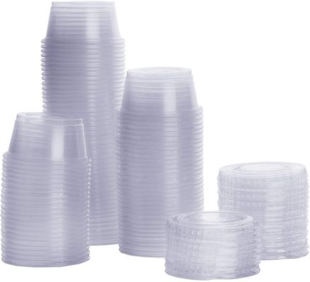 購入 蓋付き透明プラスチックボウル カスタム透明透明PPプラスチック食卓スープ容器 オンライン製造
