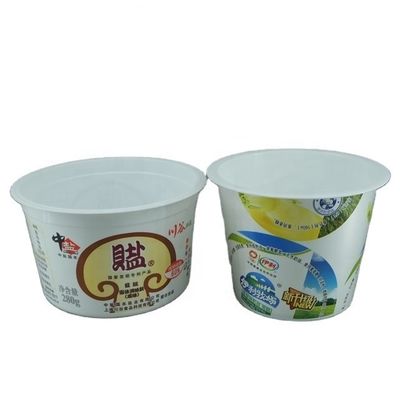 食品グレード PP オーダーメイド ロゴ プラスチックヨーグルト カップ 2024 アイスクリームのパッケージング要件