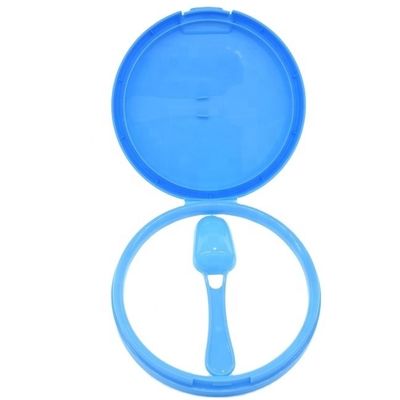 OEM受付 502ミルクパウダー缶 フリップ蓋 トップキャップ 食品グレード Pp 匙付き閉塞
