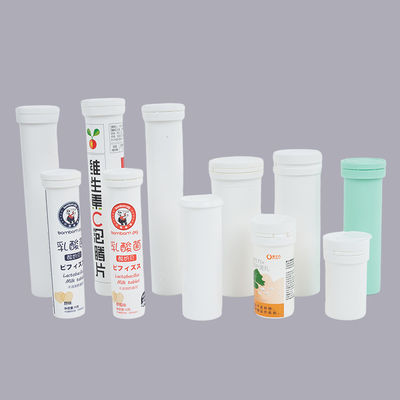 薬剤の包装のための長印 オーダーメイドプラスチックビタミンC発泡錠剤チューブ
