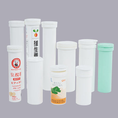 空 50/60/80/90ml ビタミンC 発泡錠 容器 PP プラスチックチューブ 梱包