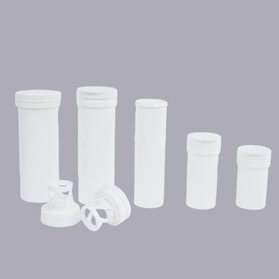 Non Disposable Vitamin Pill Tube with Desiccant Cover for Ice Cream Plastic Packaging