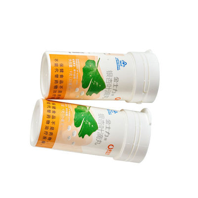簡単 清潔な PP コラー 材料 ビタミンC 発泡錠剤 瓶 OEM 承認