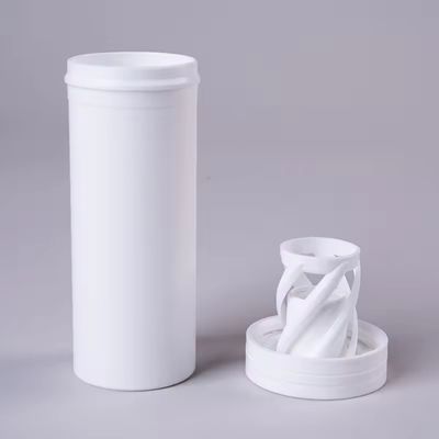 Effervescent Calcium Tablet Empty Bottle With Lid For Dry Offset Printing Solutions