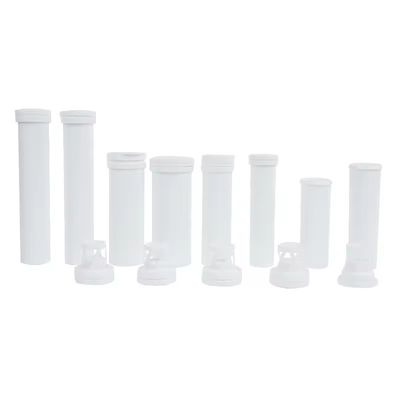Dry Offset Printed Plastic Effervescent Tablet Packaging Tubes for Custom Printing