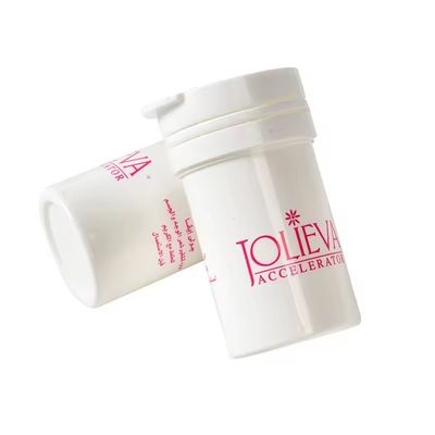 OEM ODM 144mm ビタミン発泡錠 ホワイトロゴとトイストロックキャップのチューブ
