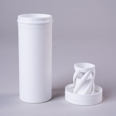 PP Cap Effervescent Tablet Tube for Large Capacity 200mm Medical Pills Packaging