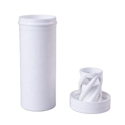 泡付き錠剤サプリメントの包装用,スピラル蓋付きプラスチック製PPチューブ