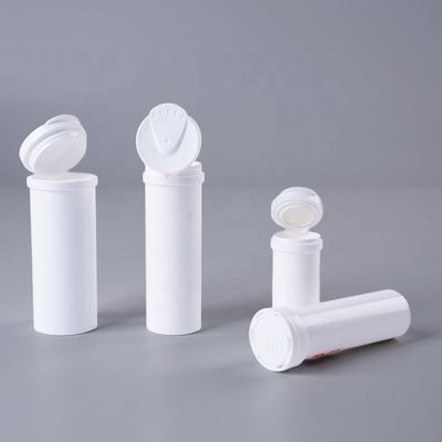 発泡錠剤 食品用 PP プラスチック製の錠剤チューブとシールキャップ付きのパッケージ