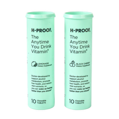 乾燥剤を含む錠剤包装用の空き食品級PP 29mm ODと99mmの高さのチューブ